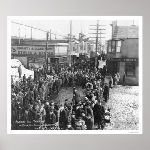 Poster Nome, sweepstakes 1913 de l'Alaska