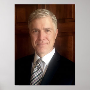 Poster Nominé par la Cour suprême de Trump Neil Gorsuch