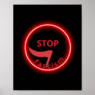 Poster Non Au Fascisme