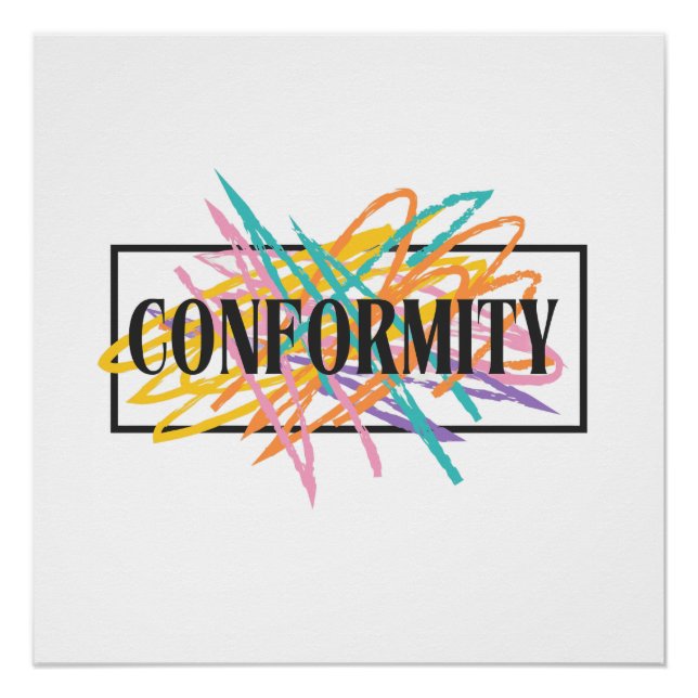 Poster Non-Conformity (Devant)