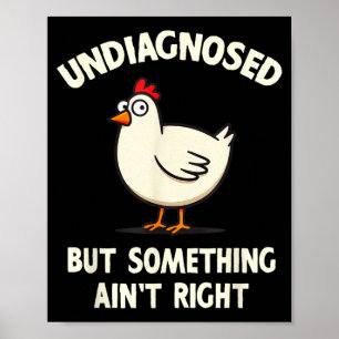 Poster Non diagnostiqué Mais Quelque Chose Ne Va Pas Cita