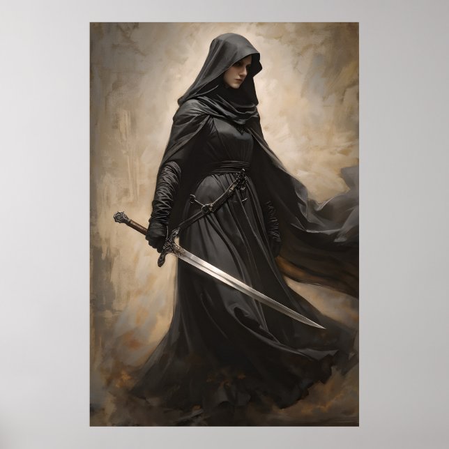 Poster Nonne de combat (Devant)