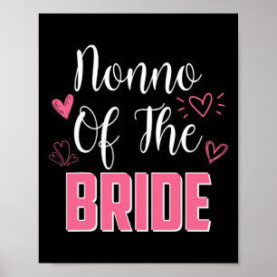 Poster Nonno De La Femme De Mariage De Famille Mariée De