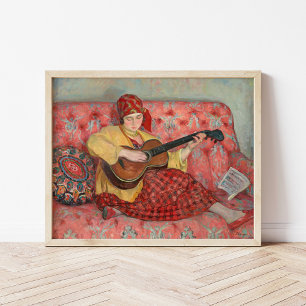 Poster Nono à La Guitare   Henri Lebasque