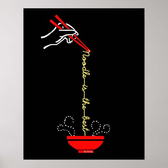 Poster Noodle (Devant)