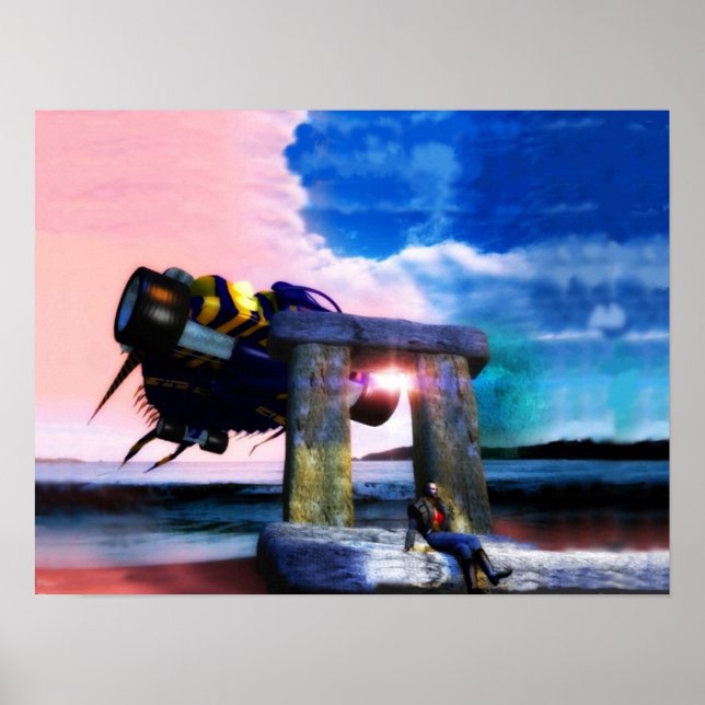 Poster NORA, RETOUR À L'AVENIR, Science Fiction, Science- (Devant)