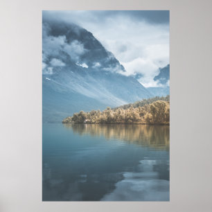 Poster Nord de la Norvège Photo du paysage