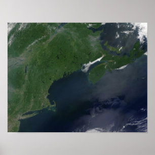 Poster Nord-Est des États-Unis et du Canada