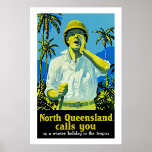 Poster Nord-Queensland vous appelle