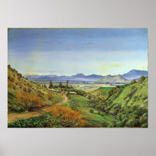 Poster Nord - Santiago Depuis Apoquindo