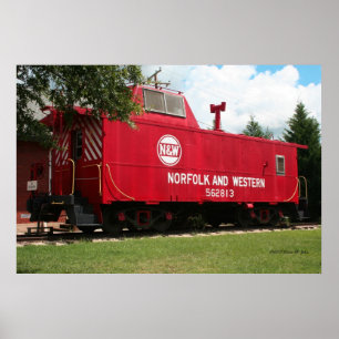 Poster Norfolk et Western