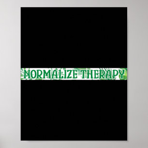 Poster Normaliser Thérapie Guerrier de la sensibilisation