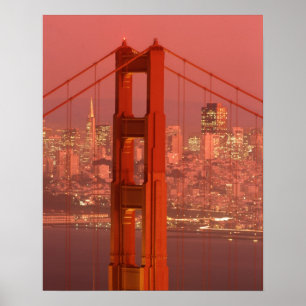 Poster North America, USA, California, San Francisco.