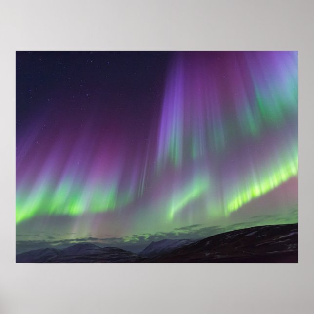Poster Northern Lights | Irlande du Nord (Devant)