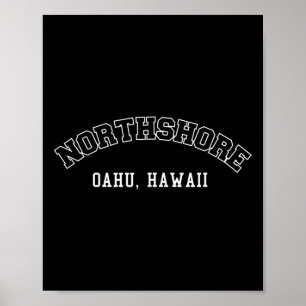 Poster Northshore Oahu Hawaii