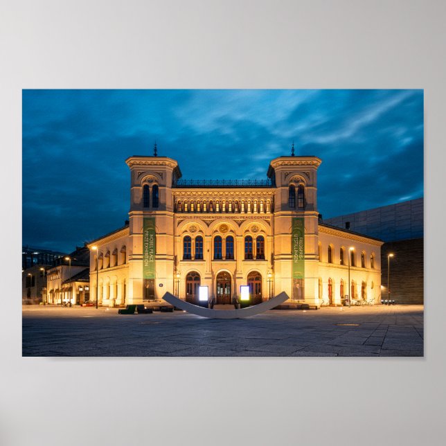 Poster Norvège Oslo (Devant)