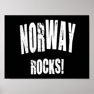 Poster Norway Rocks !