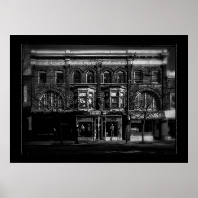 Poster Nos 758 - 766 Queen St E 4 avec frontière (Devant)