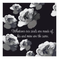 Nos âmes sont la même esthétique gothique rose bla