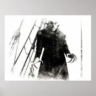 Poster Nosferatu Classic Monster Classic Style