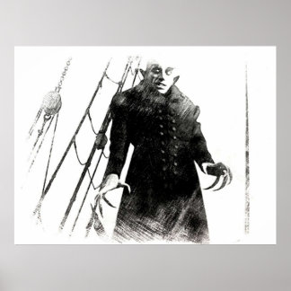 Poster Nosferatu Classic Monster Classic Style