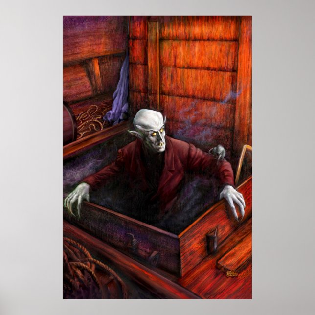Poster Nosferatu Demeter - Pleine Scène Gothique (Devant)