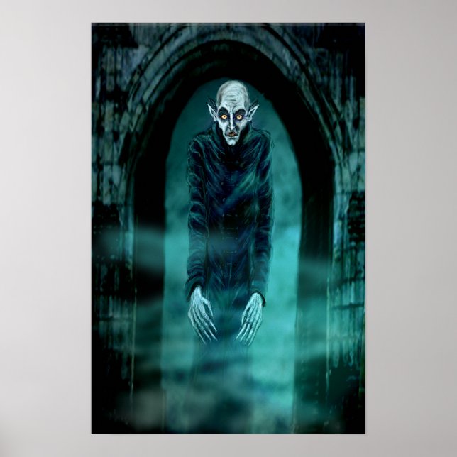 Poster Nosferatu L'affiche d'origine inconnue 2 (Devant)