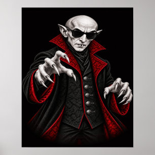 Poster Nosferatu Vampire Rétro Cool