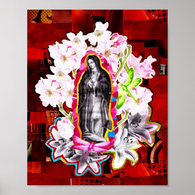 Poster Nossa Senhora de Guadalupe (Notre Dame de Guadalup (Devant)