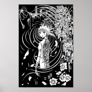 Poster Nostalgie cybernétique.
