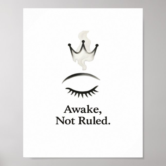 Poster Not Ruled Classic (Devant)