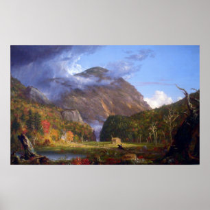 Poster Notch of the White Mountans par Thomas Cole