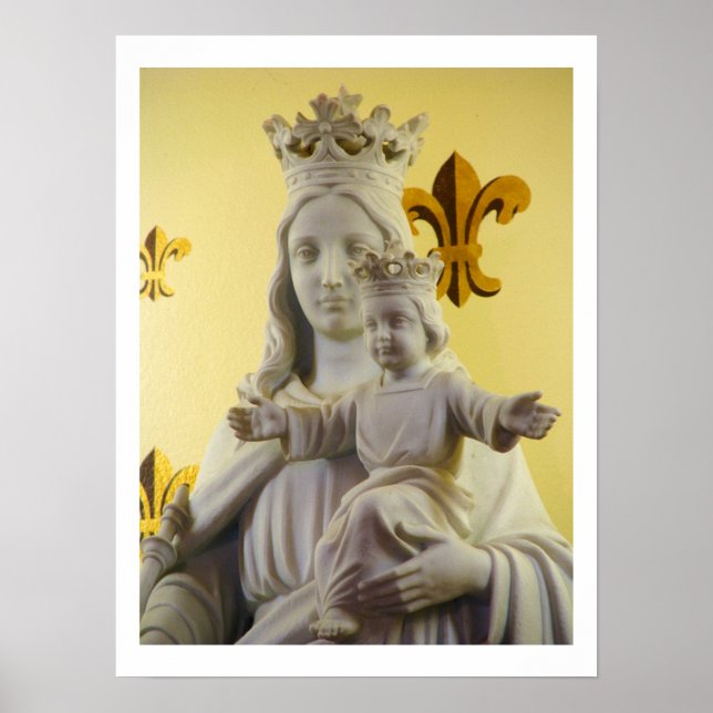 Poster Notre Dame Aide des chrétiens Photographier (Devant)