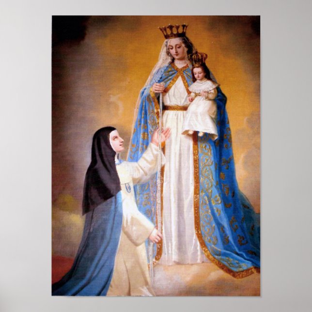 Poster Notre Dame de Bonne Réussite. (Devant)