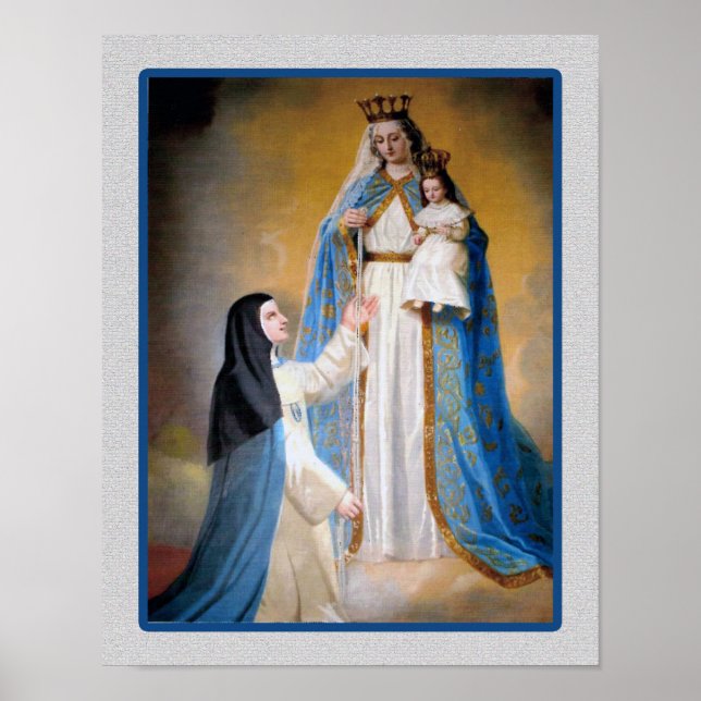 Poster Notre Dame de Bonne Réussite. (Devant)