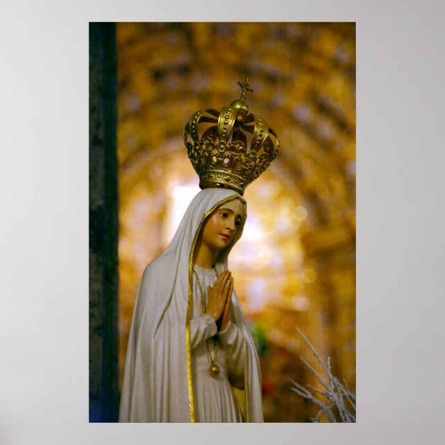 Poster Notre-Dame de Fatima (Devant)