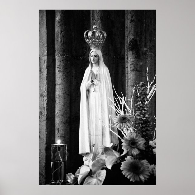 Poster Notre-Dame de Fatima (Devant)