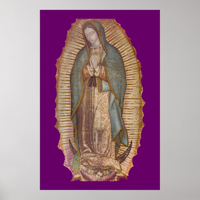 POSTER NOTRE DAME DE GUADALUPE (Devant)