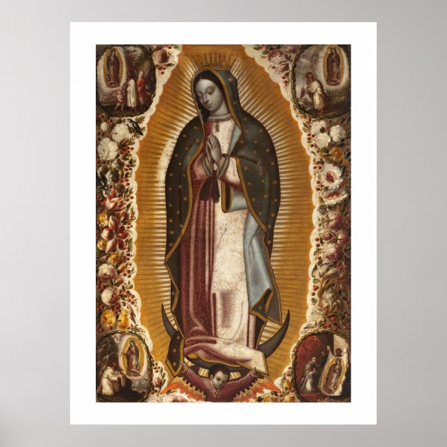 POSTER NOTRE DAME DE GUADALUPE (Devant)