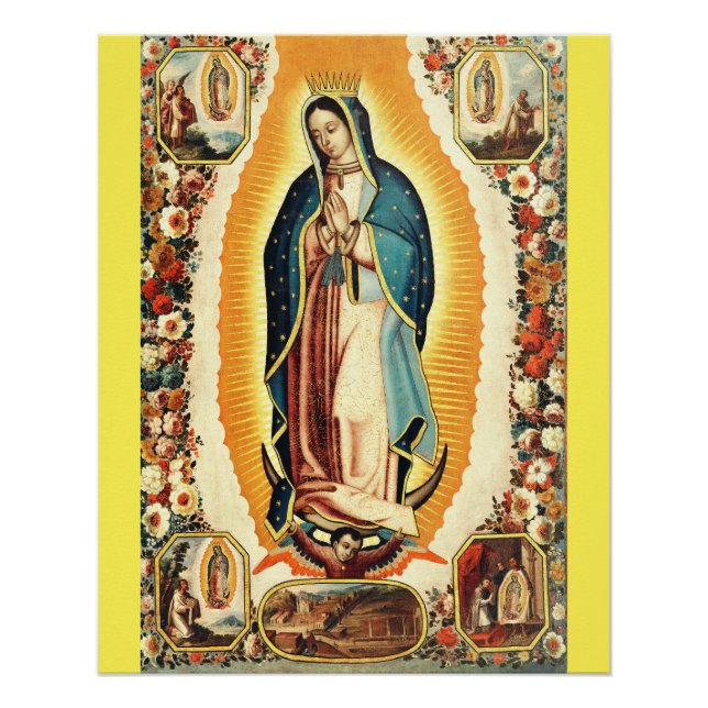 Poster Notre-Dame de Guadalupe (Devant)