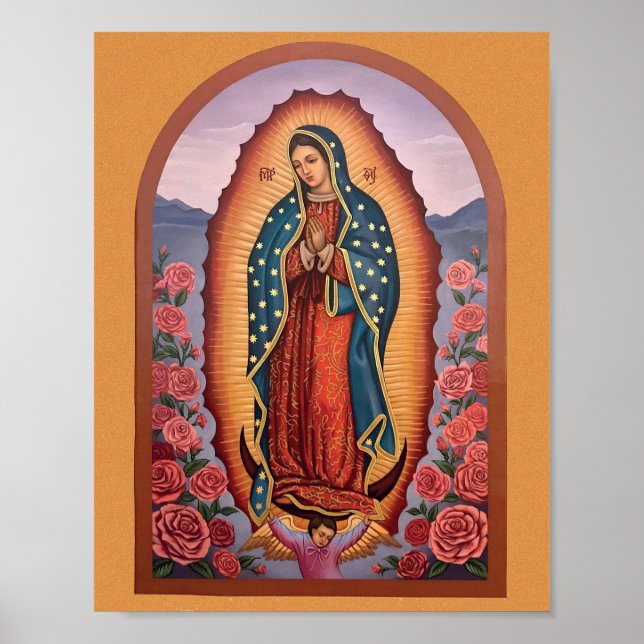 Poster Notre-Dame de Guadalupe (Devant)
