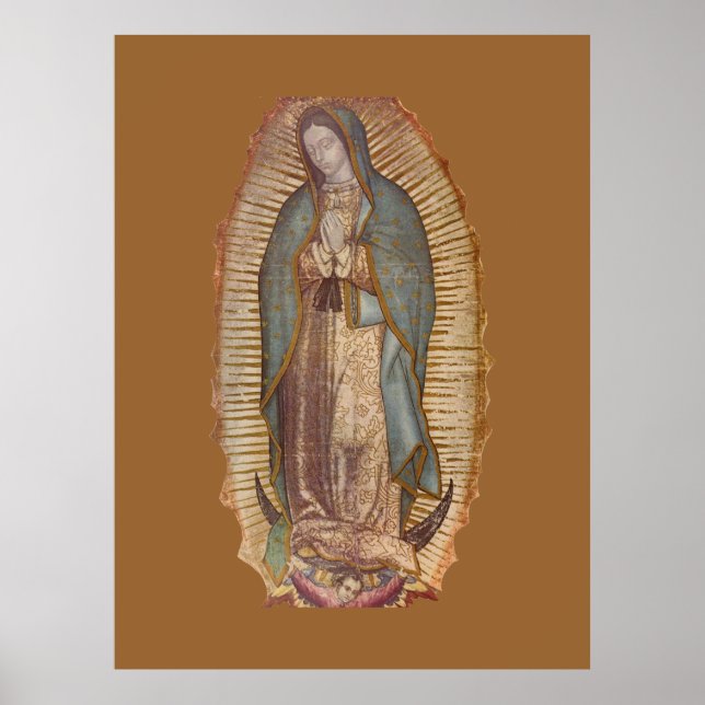 POSTER NOTRE DAME DE GUADALUPE (40X53 DE PLUS) (Devant)