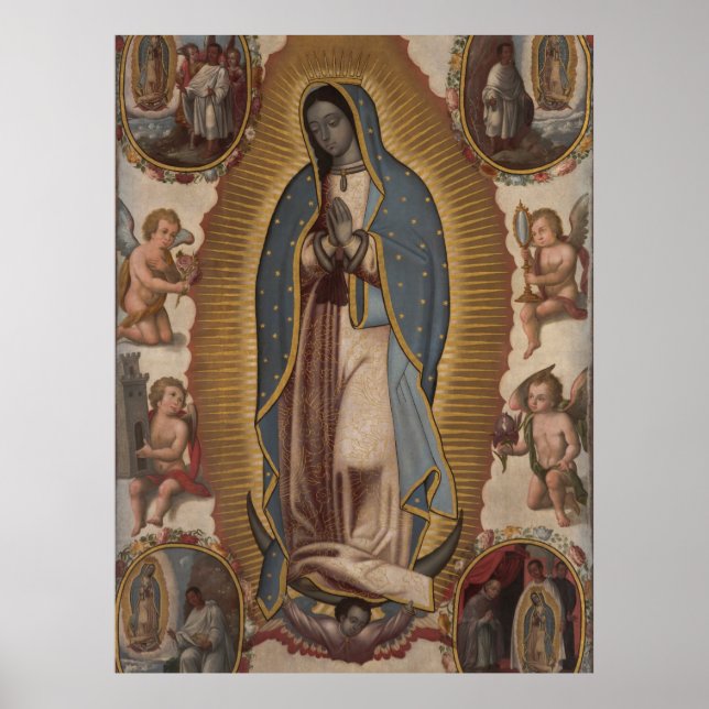 POSTER NOTRE DAME DE GUADALUPE (40X53 DE PLUS) (Devant)