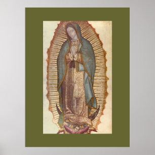 POSTER NOTRE DAME DE GUADALUPE (40X53 DE PLUS)