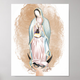 Poster Notre-Dame de Guadalupe Imprimer