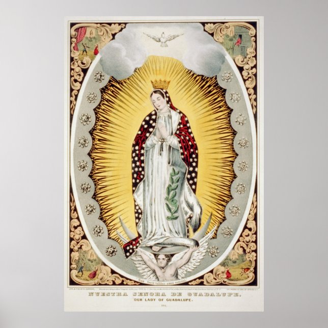 Poster Notre Dame de Guadalupe, Imprimés d'affiches (Devant)