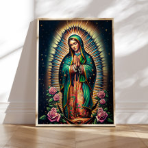 Notre-Dame de Guadalupe Mur Art Décor maison