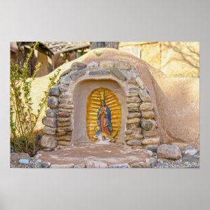 Poster Notre-Dame de Guadalupe, Ranchos De Taos, Nouveau-