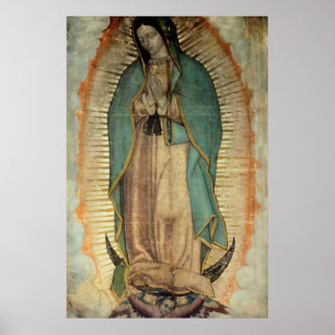 Poster Notre Dame de Guadalupe Tilma réplique de l'affich