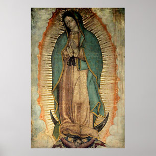 Poster Notre Dame de Guadalupe Tilma réplique de l'affich